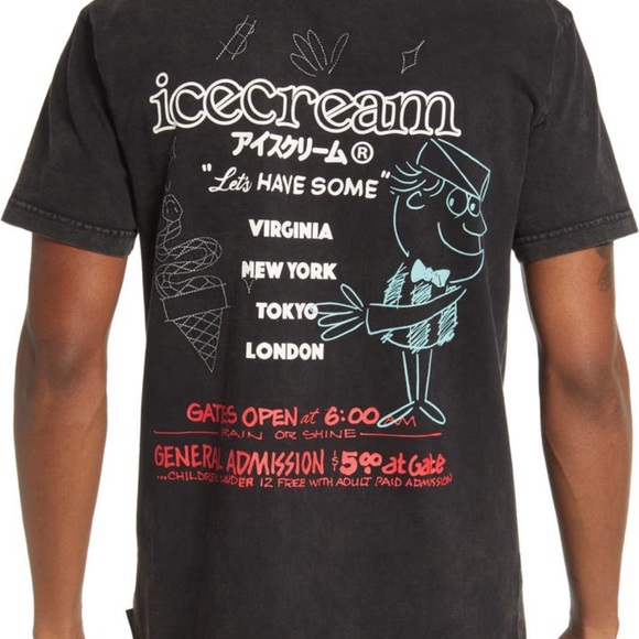 Men’s L… ICECREAM POCKET TEE. - Picture 2 of 3